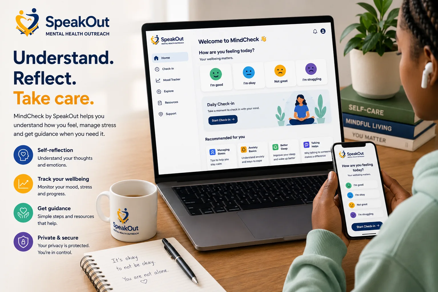MindCheck digital wellbeing