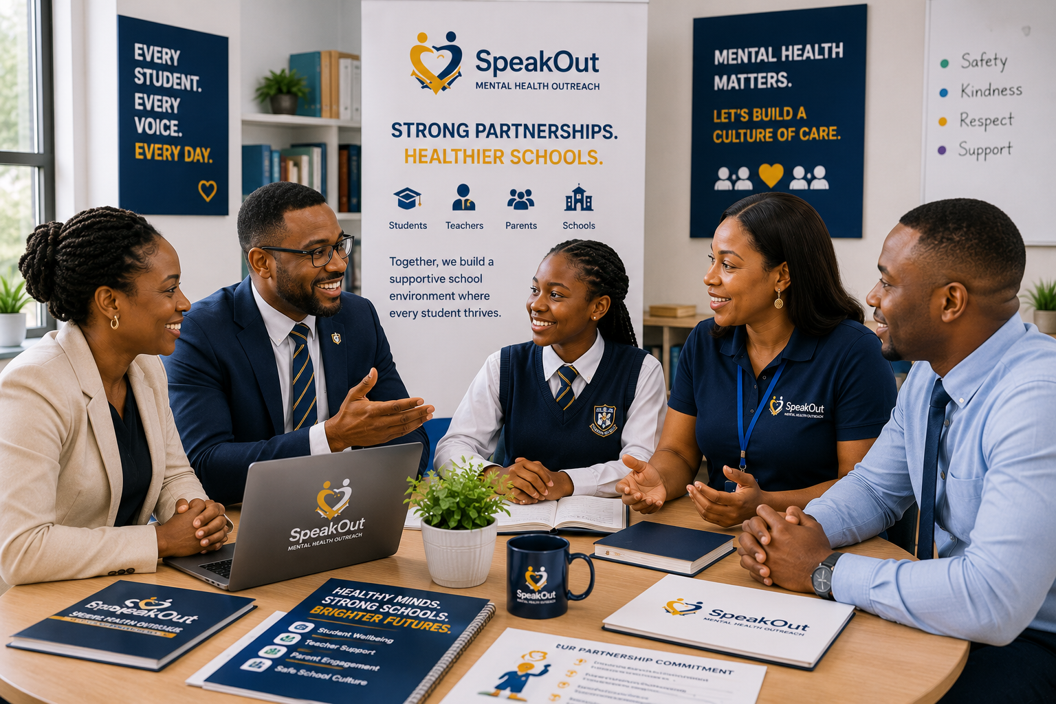 SpeakOut school partnership session