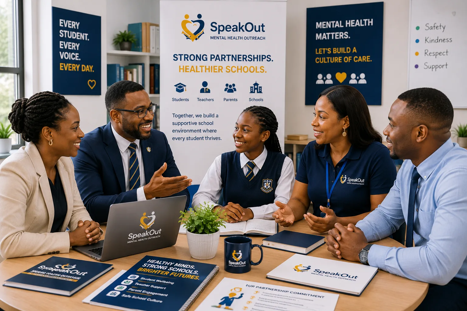 SpeakOut school partnership session